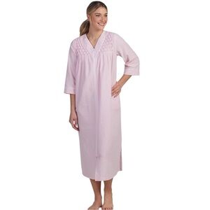 NWT Miss Elaine Full Zip Seersucker Robe House‎ Dress Gift Stocking Stuffer